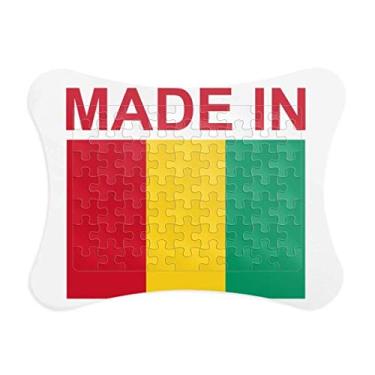 Imagem de Moldura de quebra-cabeça feita na Guiné com tema de amor e decoração de imagem