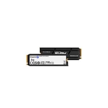Imagem de SSD 1TB Kingston Fury Renegade com Dissipador, PCIe 4.0 NVMe M.2, Gen4x4, Leitura: 7300MB/s e Gravação: 6000MB/s, Preto, compatível com o PlayStation 5 - SFYRSK/1000G