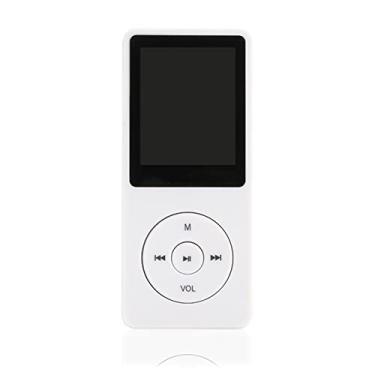 Imagem de YUHOME Leitor de MP3 MP4 32 GB Reprodutor de música portátil com tela de 1,8 polegadas, leitor de música MP3 com rádio FM, gravação de voz para crianças e adultos
