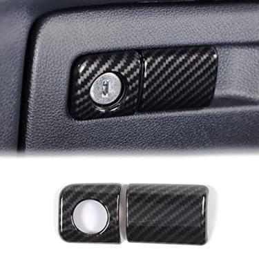 Imagem de HIRUFAIT Co-Pilot – Acabamento da tampa do interruptor do porta-luvas para Honda Pilot 2016-2022/Honda Ridgeline 2017-2023/Honda Passport 2019-2023 Acessórios decorativos interiores Material ABS