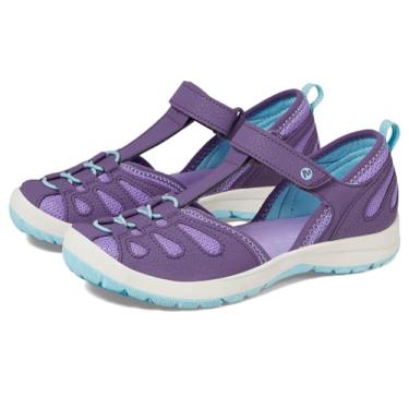 Imagem de Merrell Sandália infantil unissex Hydro Lily, Roxo/azul gelo, 3 Big Kid