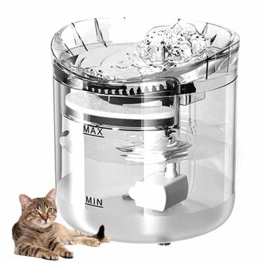 Imagem de Bebedouro Fonte de Agua Gato Cachorro Cao Pet 2 Litros Animal de Estimaçao Filtro USB