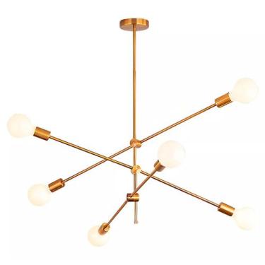 Imagem de Lustre Pendente Sputnik Ipanema Moderno Luminária de Teto iIuminação D