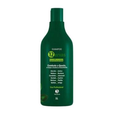 Imagem de Shampoo Profissional Tonificante 12 Ervas 1lt Trihair