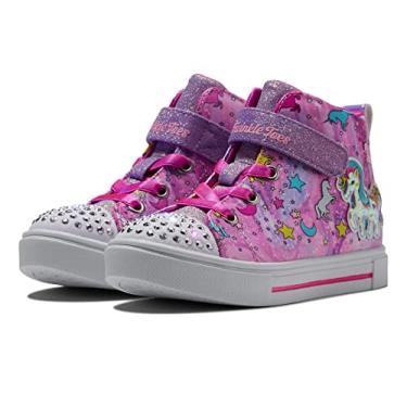 Imagem de Skechers Tênis infantil unissex Twinkle Sparks-Unicorn Dayd, Rosa/Multi
