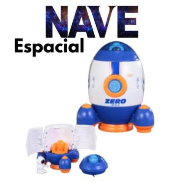 Imagem de Brinquedo Foguete Nave Veiculo Missão Espacial Astronauta - Top Kids, 