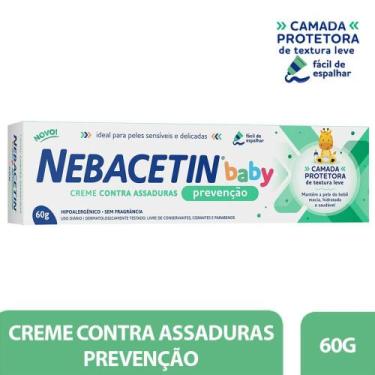 Imagem de Creme Para Assadura Nebacetin Baby 60gr Prevencao