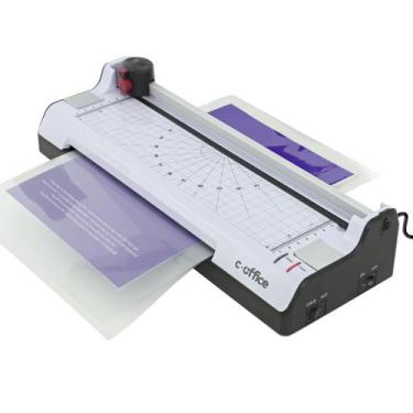 Imagem de Plastificadora Portátil com Cortador A4 COLM S-230 C - Cetro