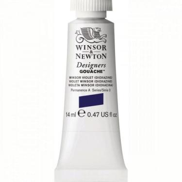 Imagem de Guache W&N Designers 14ml S3 733 Winsor Violet Dioxazine - Winsor & Ne