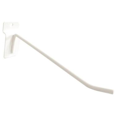 Imagem de Kit com 30 Gancho Expositor P/Painel Canaletado 15cm Branco - Bedetti,