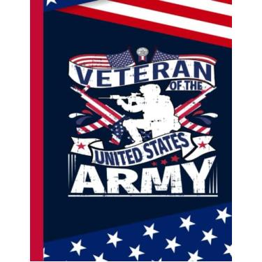 Imagem de Veteran of the ...army Composition Notebook: US Memorial Day,Notebook For Boy,Teens,Students for Writing Notes | Veteran Journal College Ruled | 100 Pages 8.5x11 in