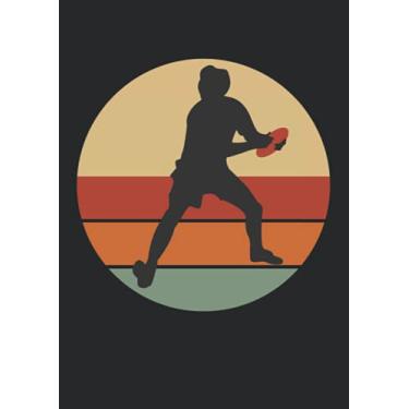 Imagem de Notizbuch A4 dotted, gepunktet, punktiert mit Softcover Design: Vintage Disc Golf Ultimate Frisbee Discgolf: 120 dotted (Punktgitter) DIN A4 Seiten