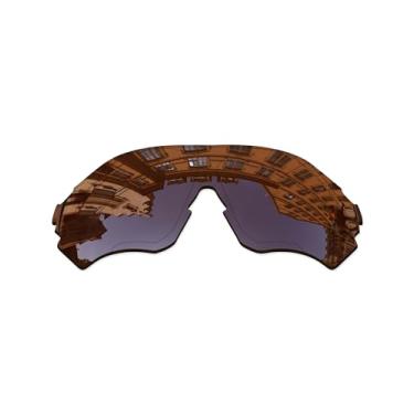 Imagem de Vonxyz Lentes de reposição para Oakley EV Zero Range OO9327 | Óculos de sol EV Zero Range Asian Fit - Bronze Marrom Polarizado