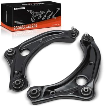 Imagem de A-Premium 2 x Braço de controle inferior dianteiro, com junta esférica e bucha, compatível com Nissan Kicks 2018-2023, Versa 2020-2023