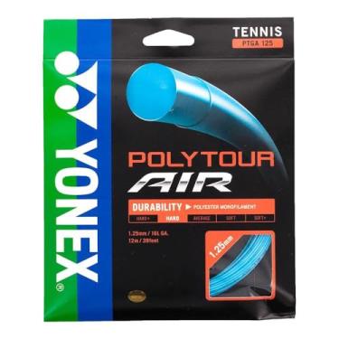 Imagem de Corda Yonex Poly Tour Air 16l 1.25mm Azul - Set Individual