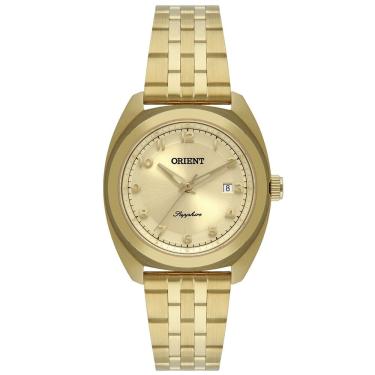 Imagem de Relógio ORIENT Eternal feminino dourado FGSS1261 C2KX