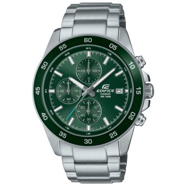 Imagem de Relógio CASIO EDIFICE cronógrafo verde prata EFR-526D-3AVUDF