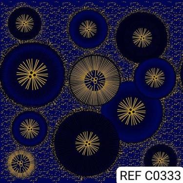 Imagem de Bobina de Papel para Embrulho de Presente Rolo 60cmx100m - SAO JOAO, C