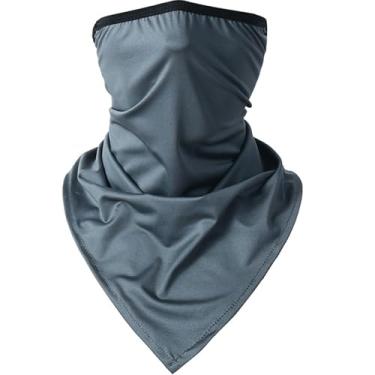 Imagem de Polaina de pescoço de inverno polaina de lã à prova de vento, máscara protetora facial para homens e mulheres