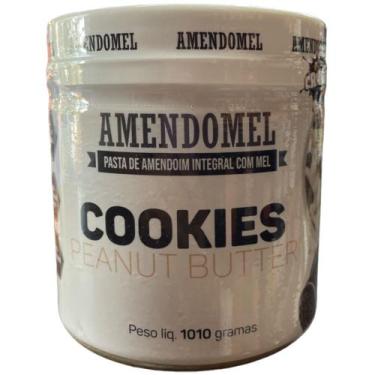 Imagem de Pasta de amendoim integral cookies 1kg - amendomel, Cookies