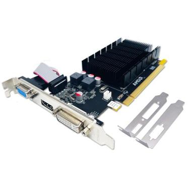 Imagem de Placa gráfica QTHREE Radeon HD 5450 2GB GDDR3 64 bits