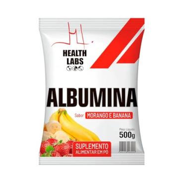 Imagem de Albumina 500g Morango e Banana - Health Labs