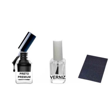 Imagem de Tinta Retoque Tira Risco Carro Nissan Preto - Premium  - Jhow Adesivos