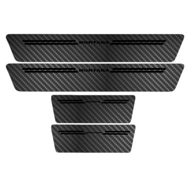 Imagem de  Kit Soleira Protetora Porta Premium Aço Carbono - Montana - Jhow Ades