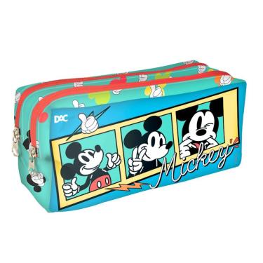 Imagem de Estojo Duplo Em Tecido Mickey Mouse Dac
