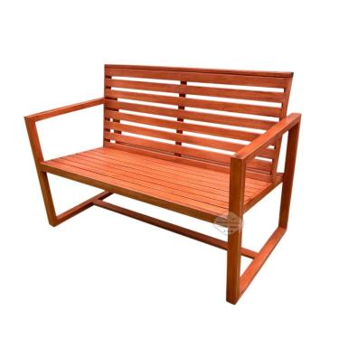 Imagem de Banco Namoradeira Madeira De Demolição Modelo Régua Sudeste Rústico