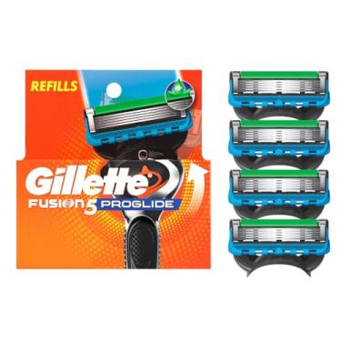 Imagem de Gillette Refil de lâmina de barbear masculina ProGlide 4 unidades