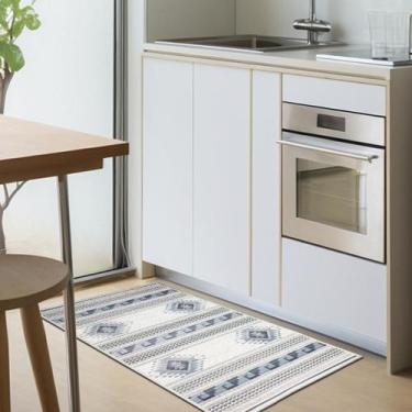 Imagem de 1 Tapete Cozinha Antiderrapante Js Fu Ast 50 X 80 M51 - Idealiza