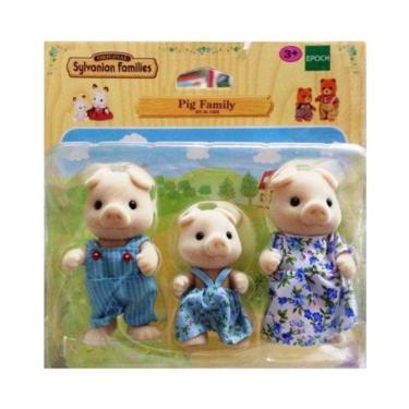 Imagem de Sylvanian Families Família dos Porcos - Epoch Magia