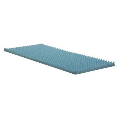 Imagem de Colchonete Alveolado D28 Solteiro 80 cm (LARG) Azul - 42983 - Sun Hous