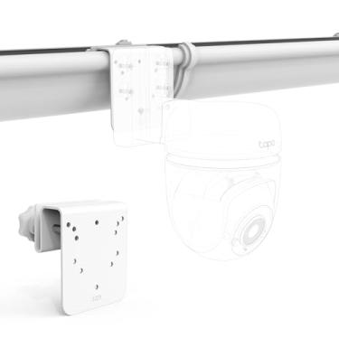 Imagem de Okemeeo Suporte de calha para câmeras de segurança externas TP-Link Tapo, compatível com modelos C530WS C520WS C510W C500 C501W TC40GW C51A C52A
