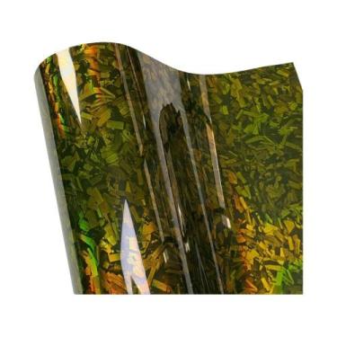 Imagem de Adesivo De Vinil Para Carros Com Acabamento Brilhante Em Fibra De Carb