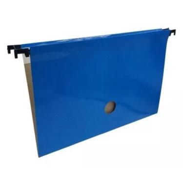 Imagem de Pasta Suspensa Colorida Caixa C/ 50 Unidades - TP Pastas, Azul