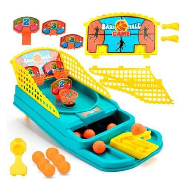 Imagem de Jogo De Basquete Com Lançador, Tabela E Cestas Lotus - LOTUS PLUS