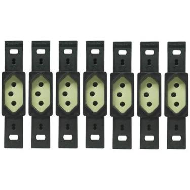 Imagem de Kit 7 Conjunto 1 Tomada 2p+t 20a 250v Silentoque Pial