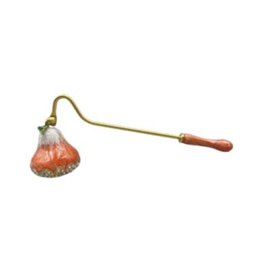 Imagem de Generic Apagador de Velas Acessório Rolha de Vela Versátil com Pavio de Cabo Longo Apagador de Chamas Multiuso Extintor de Metal Resistente, Vermelho