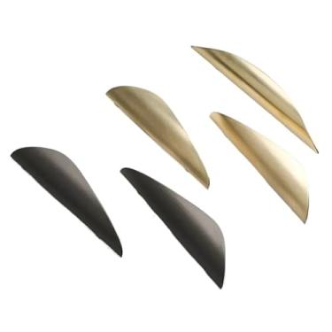 Imagem de CXYFQUUK Puxador de porta de guarda-roupa de cobre escovado puxadores de armário de cozinha de liga de zinco puxadores de gaveta de guarda-roupa ferragens de móveis 2 peças (cobre escovado)