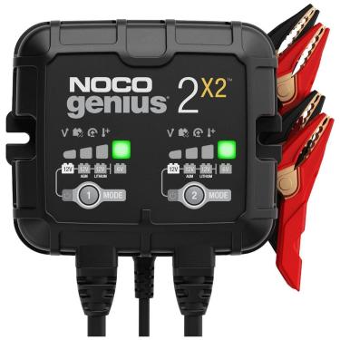 Imagem de NOCO GENIUS2X2 Carregador de Bateria Inteligente 6V 12V