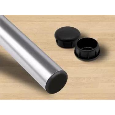 Imagem de Ponteira Interna Redonda 1 1/2 " Para Pé de Mesa ou Cadeira Kit 4 - Fo