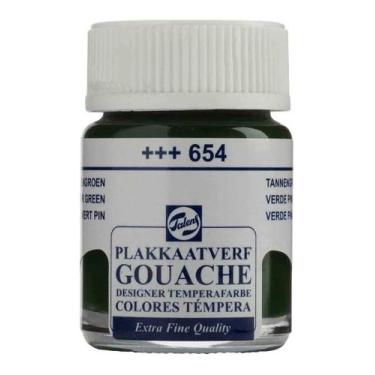 Imagem de Guache 16ml 654 Verde Pino - TALENS