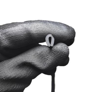 Imagem de Perfil Borracha EPDM Debrum Tipo U 9mm Acabamento 1 Metro - Borrachas 