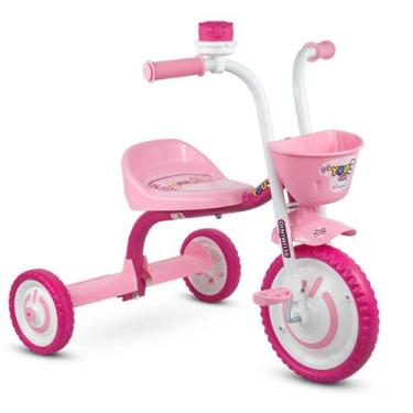 Imagem de Triciclo Motoca Passeio Para Menino Menina Infantil Nathor, Rosa, You 