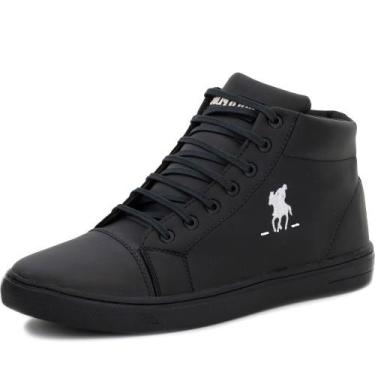 Imagem de Tênis Cano Alto Masculino Polo Plus, Grafite, 45