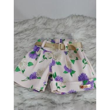 Imagem de Bermudas com cinto - Carol kids