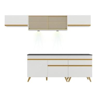 Imagem de Cozinha Completa 5 Peças Com Leds Mp2033 Veneza Up - MULTIMOVEIS
