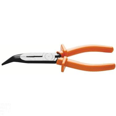 Imagem de Alicate Meia Cana - Bico Longo Curvo Isolado 1.000 V 8" Tramontina Pro Tramontina